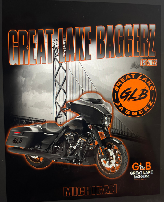 GLB StreetGlide shirt (white)