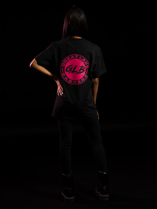 Great Lake Baggerz Hot Pink circle logo
