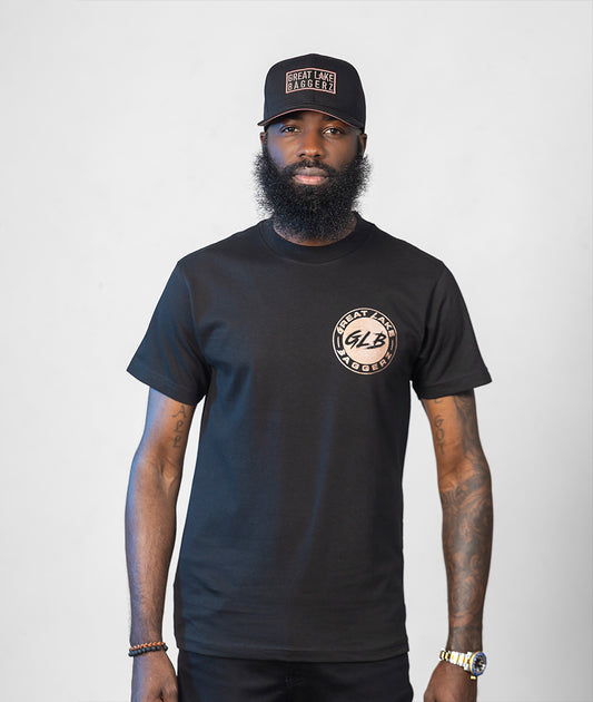Great Lake Baggerz Rose Gold micro logo
